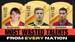 Most WASTED TALENTS from Every NATION! 🤯😱 - EAFC 24 ft. Götze, Balotelli, Pato, Bojan...