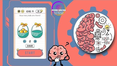Brain Test: How many balls are there? | Level 77