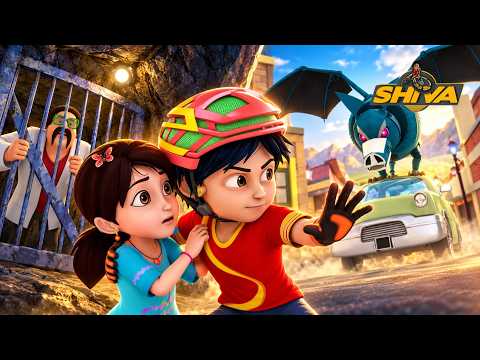 Shiva vs The Giant Robot Bats | Shiva | शिवा