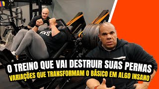 TREINO INSANO QUE VAI DESTRUIR SUAS PERNAS