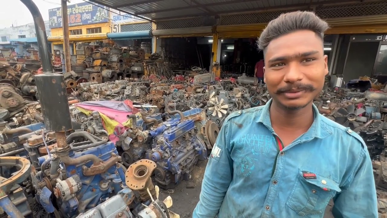 इस दुकान पर मिलेंगे सबसे सस्ती Turbo, Engine,All Tractor body Spare Parts|Patiala Tractor Market