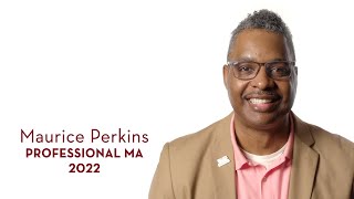 Maurice Perkins on the Making the Decision