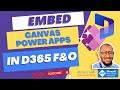 Beginners: D365 F&O and Power Apps Integration (1/5)