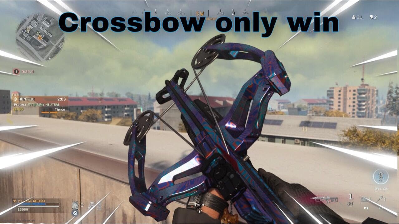 Warzone Crossbow Only Win