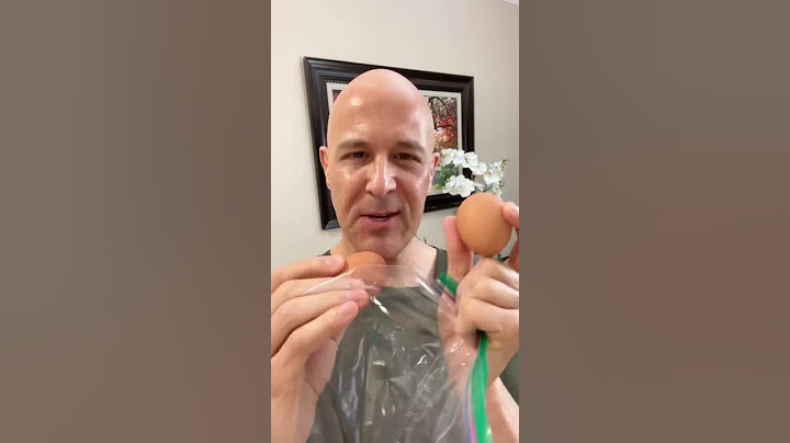 Here’s an 🥚EggCellent Trick for Your Hard Boiled Eggs!  Dr. Mandell