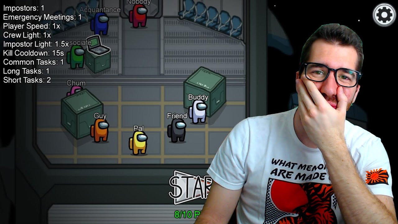 JOGUEI AMONG US COM VIEWERS!