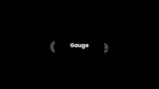 Gauge Pronunciation (Not “Gage”!) 😲 #pronunciation #learnenglish #ytshorts