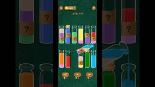 Sort Em All - Water Puzzle Game | Level - 875 | #sortemall #gamesplay #youtube #shorts #viral