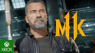 Mortal Kombat 11 Kombat Pack – Official Terminator T-800 Gameplay Trailer