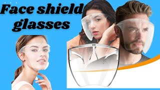 Multifunctional face shield glasses |??  Face shield Glasses Goggles Full Face Covered