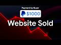 I Just Sold My Dead Website in $1000 | How You Can Do?