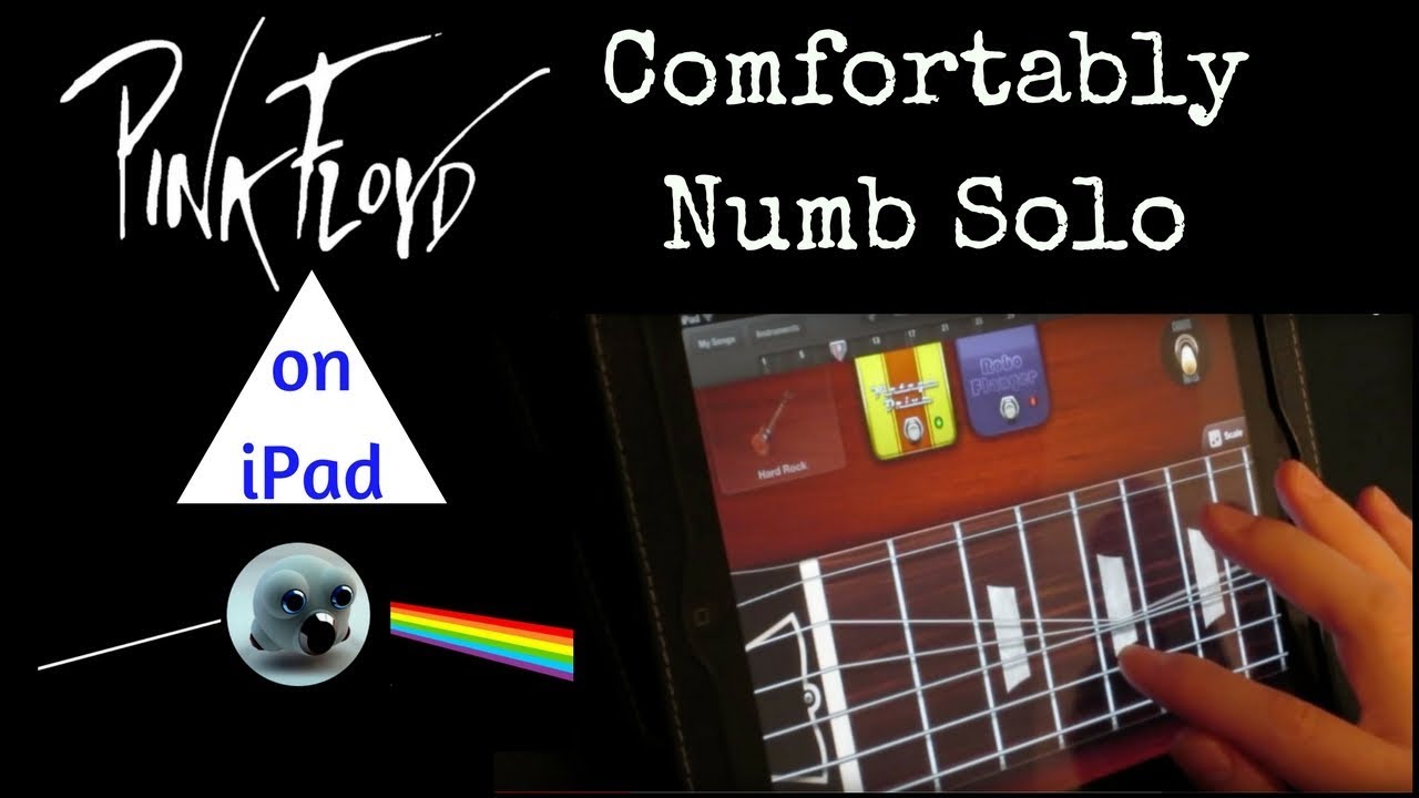 Comfortably Numb Solo On Ipad Garageband Chords Chordify