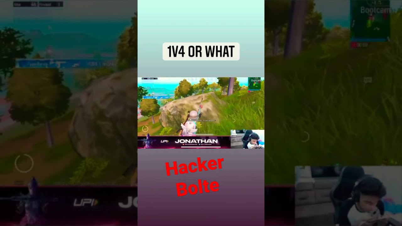 🔥JONATHAN 1V4 HYDRA T1 SCRIMS |HACKER BOLTE🙋‍♀️💯💪 
