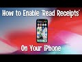 Easily Enable or Disable Read Receipts on Your iPhone π±