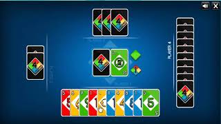 مليش حظ في لعبة أونو  ( uno online 4 players )