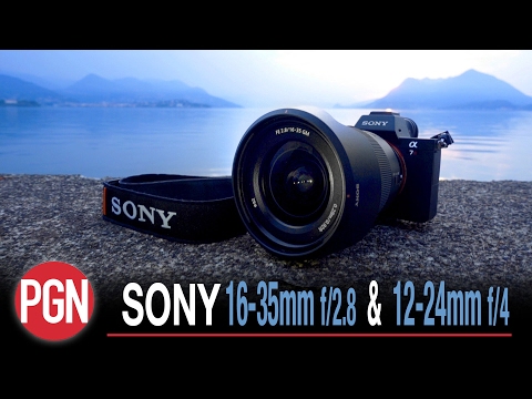 FIRST LOOK: Sony FE 16-35mm f/2.8 and 12-24mm f/4 wideangle lenses