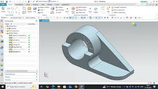 Use Extrude command, subtract command,edge blend command, & sketch on plane in UGNX #ugnx 