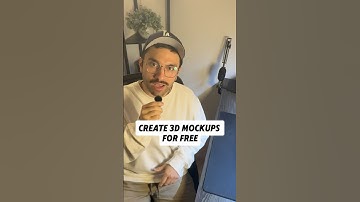 Maak GRATIS 3D-mockups 🔥#design #designtool #tutorial