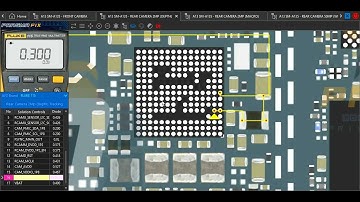 SAMSUNG A13 (SM-A135): FRONT CAMERA WAYS & REAR CAMERA WAYS