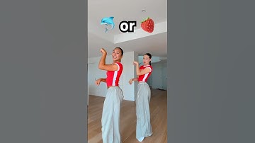 WE NEED TO KNOW! 😅 DOJA CAT VIRAL MILKSHAKE TIKTOK DANCE! 🥰 | Jasmin and Mia