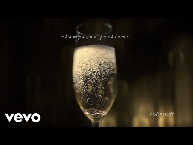 Taylor Swift - champagne problems (Official Lyric Video) class=