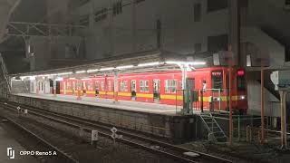 東武8500型8577Fが西新井駅を発車する動画
