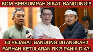 Download Lagu AMUK KDM SIKAT BANDUNG!! FARHAN KABUR 50 PEJABAT BANDUNG DITANGKAP JADI SAKSI?! PRESIDENT MURKA?! MP3