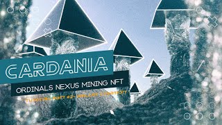 Cardania Ordinal Miner NFT's - Ultimate Tutorial Guide Part #2 - Wallet Creation and NFT Purchase