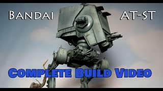 Building a Bandai Star Wars Bandai AT-ST Model Kit [COMPLETE BUILD]