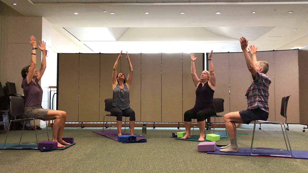 youtube seated yoga