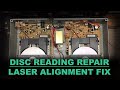 Fixing A CD Player That Doesn't Read Discs - Laser Alignment / Power Adjustment Tweak - Repair Guide