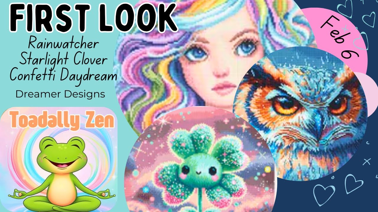 Dreamer Designs |  3 Canvas Unboxing