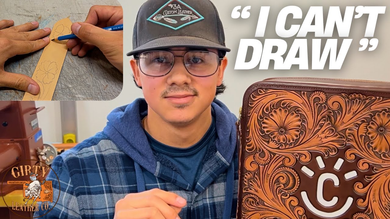 TIPS & IDEAS for Drawing Your Own Floral Tooling Designs - YouTube