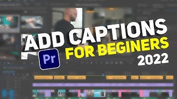 How To Automatically Add Captions | Adobe Premiere Pro 2022 #adobe  #editing  #editingtutorial