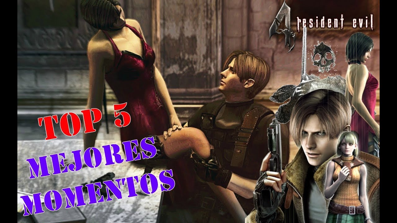 Top 5 Mejores Momentos de la Historia Resident Evil 4 - YouTube