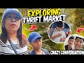 EXPLORING THRIFT MARKET WITH MY SON || NY SONS CRAZY CONVERSATION 🤪