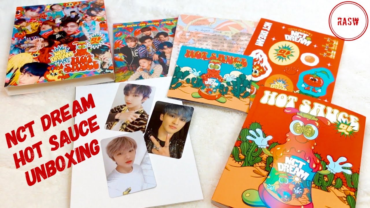 HOT SAUCE” BY NCT DREAM UNBOXING - CRAZY VERSION - YouTube