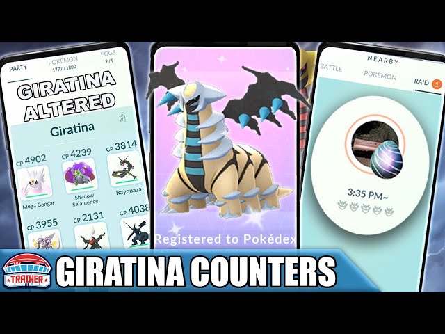 Pokémon Go' Raid Update: Shiny Giratina, Counters and Complete List of  Bosses