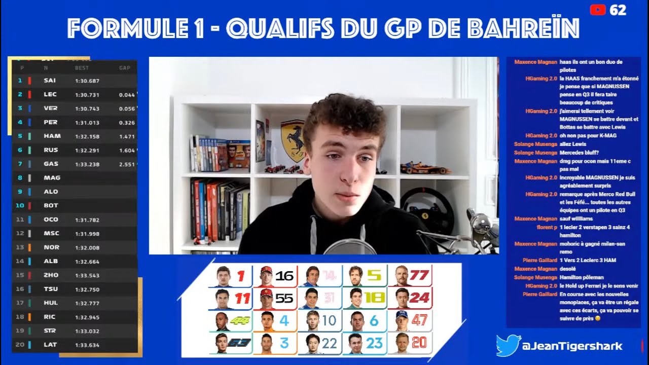 LIVE Les qualifications du GP de Bahreïn de Formule 1 (live