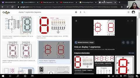 TAREA #1 Contador con display 7 segmentos//Gabriela Medellín Cortés