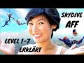 AFF Level 1-7 erklärt | Ina lernt Fallschirmspringen | Skydive Stadtlohn