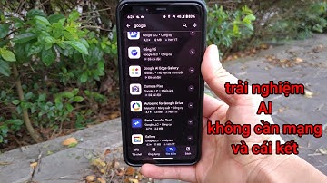Thử dùng AI offline trên pixel 4xl và cái kết 