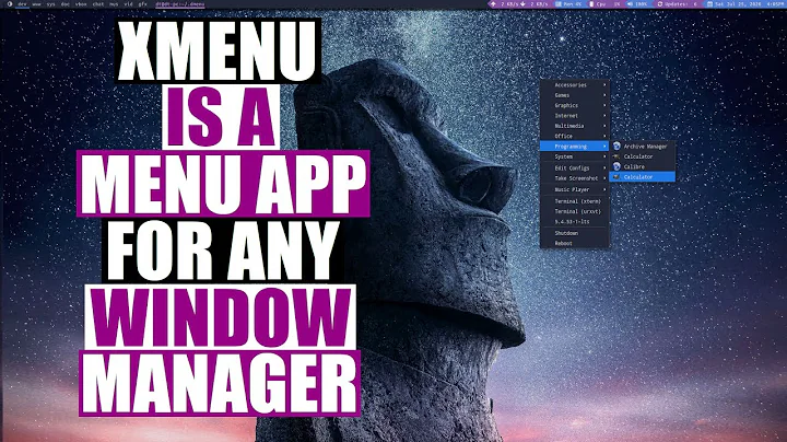 Add An Applications Menu To Any Window Manager