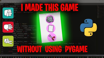 My first Python GUI Game without even using Pygame | Full Tutorial