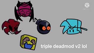 “stupid triple trouble cover thing I did” but V2