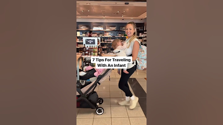 7 Tips For Traveling With An Infant👶🏼 What Tip Would You Add?👇
