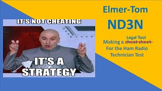 Cheating the Ham Radio Tech Test Legally