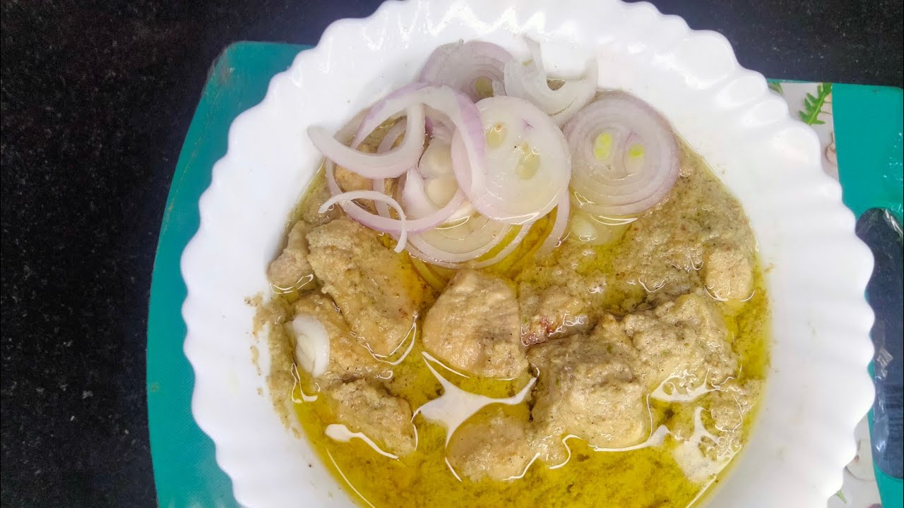 chicken agwani recipe made by Nazia Rafiq Qureshi - YouTube