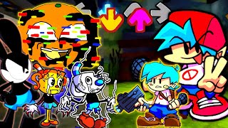 Friday Night Funkin Full Week Annoying Orange Mugman Rainbow Friends Fnf Mods New App Update