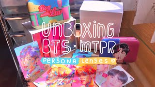 Распаковка контактных линз BTS x MTPR persona (боги фотокарточек пришли✨)